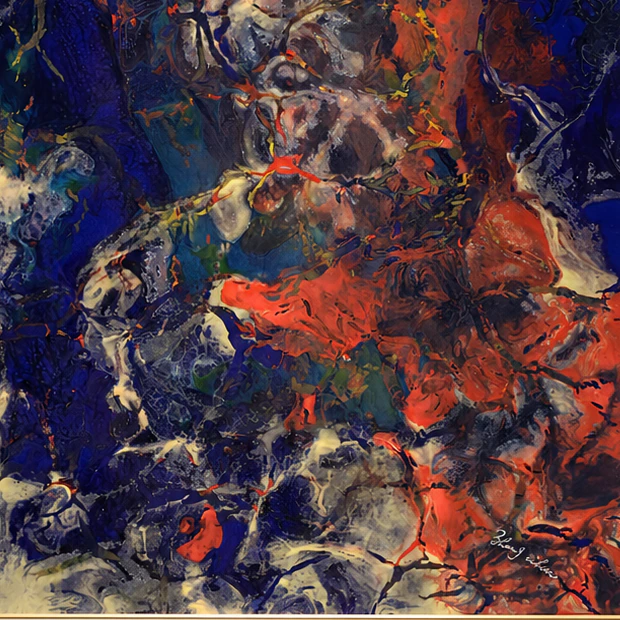 《焰舞》作品细节 4