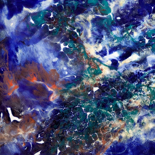《海天无界》作品细节 1