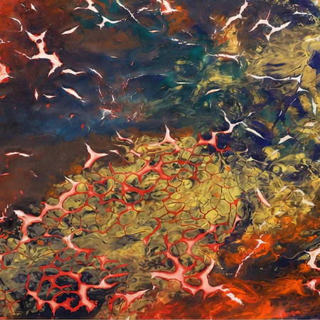 《万色归流》作品细节 3