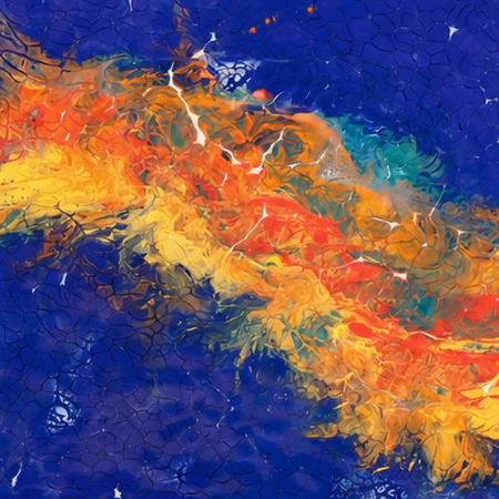 《焰渡》作品细节 1