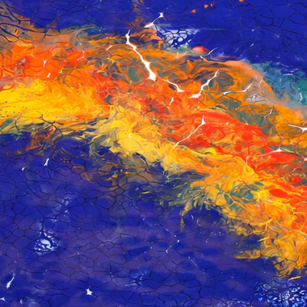 《碧涛》作品细节 1