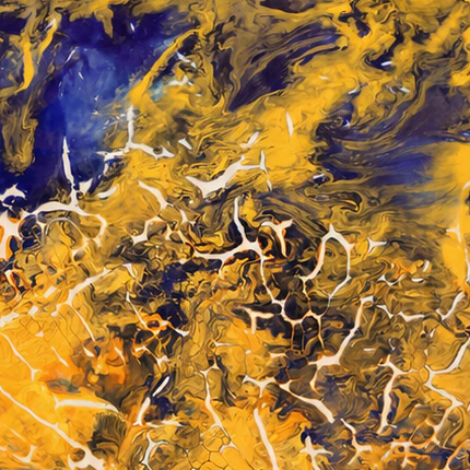 《鎏金海》作品细节 1